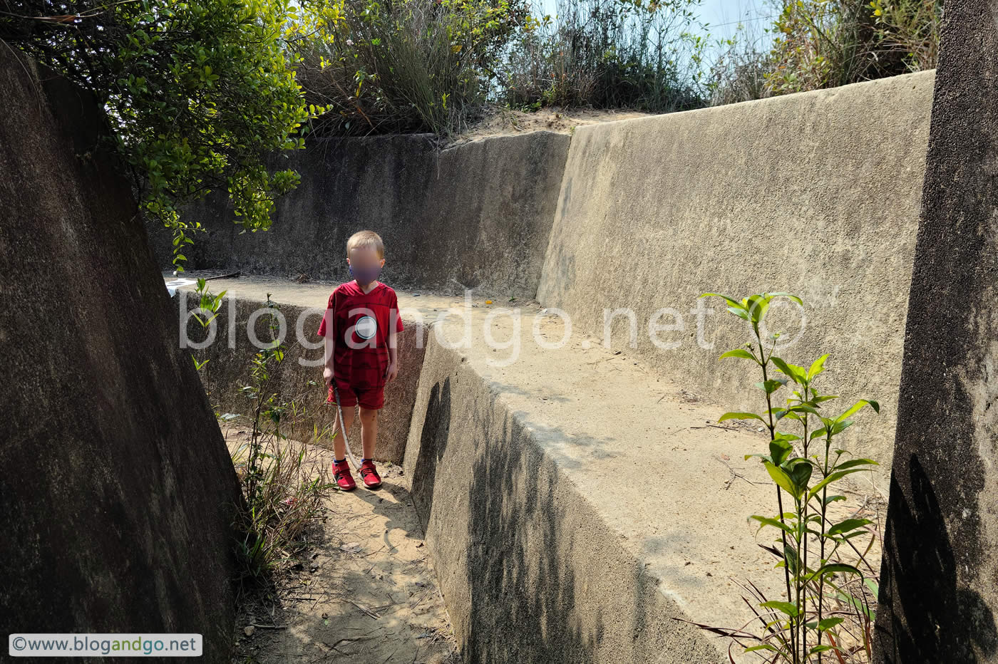 Shing Mun Redoubt - Strand Palace Hotel Trench